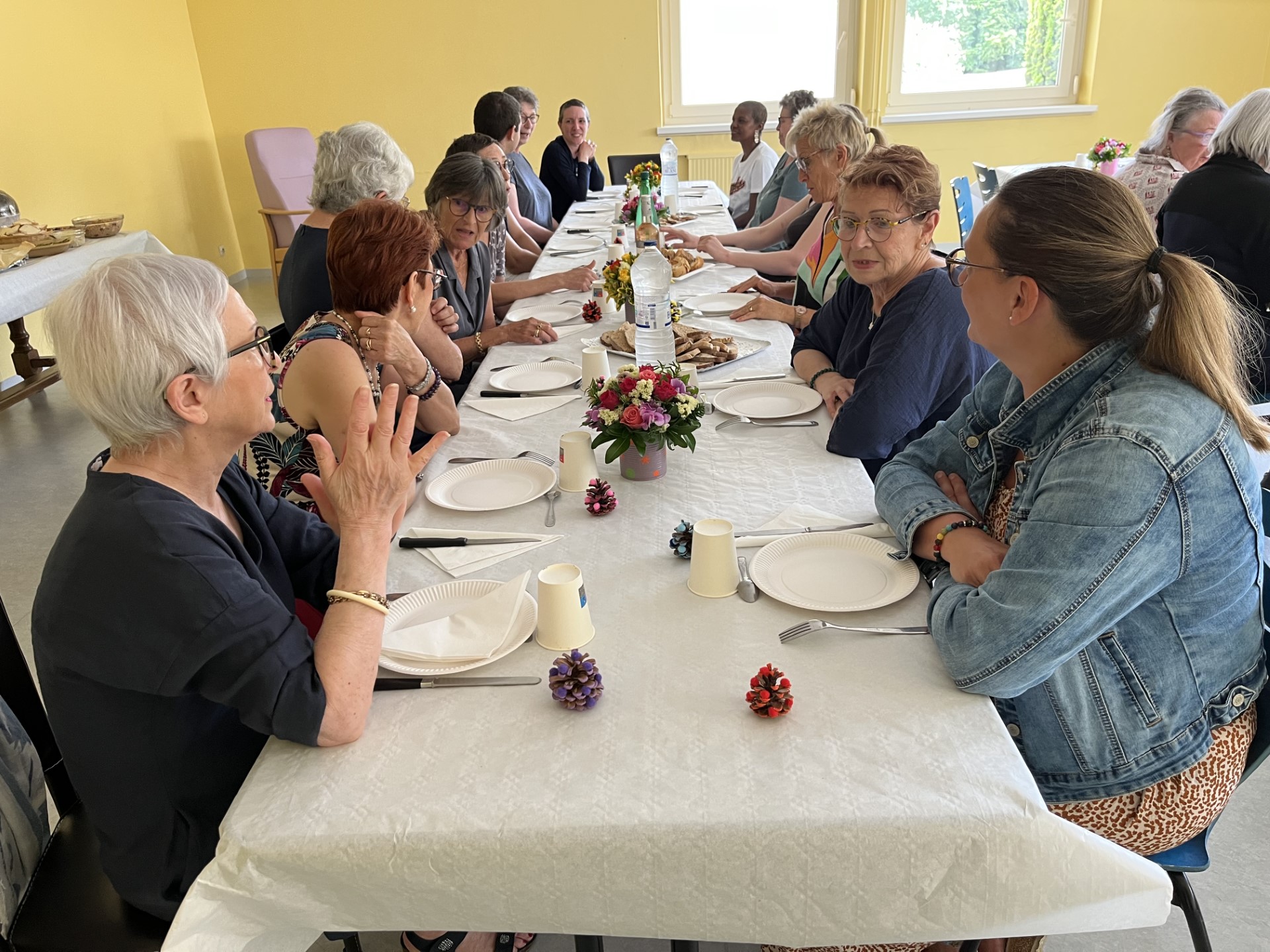 Repas des bénévoles et bénéficieres
