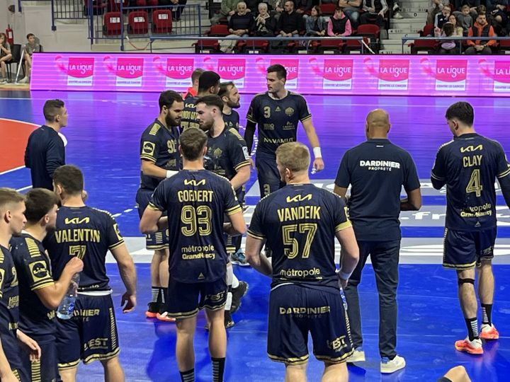 Match entre Nancy Handball et Caen