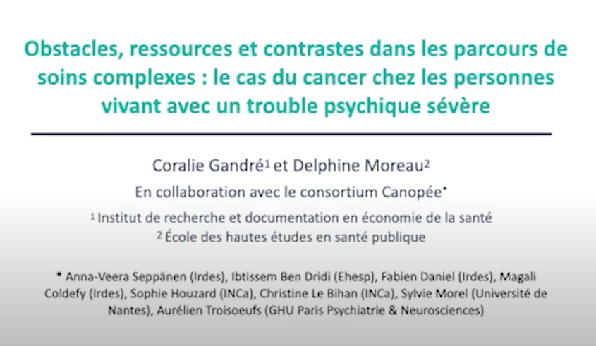 Handicap psychique et cancer