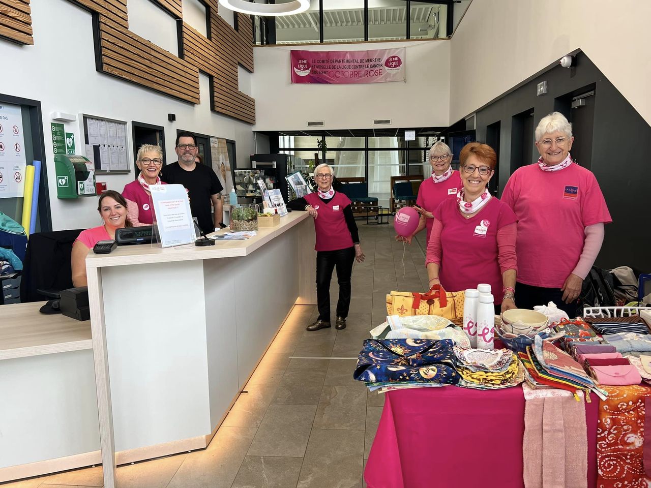 Octobre Rose à l’AQUAMM, la piscine de Neuves-Maisons 