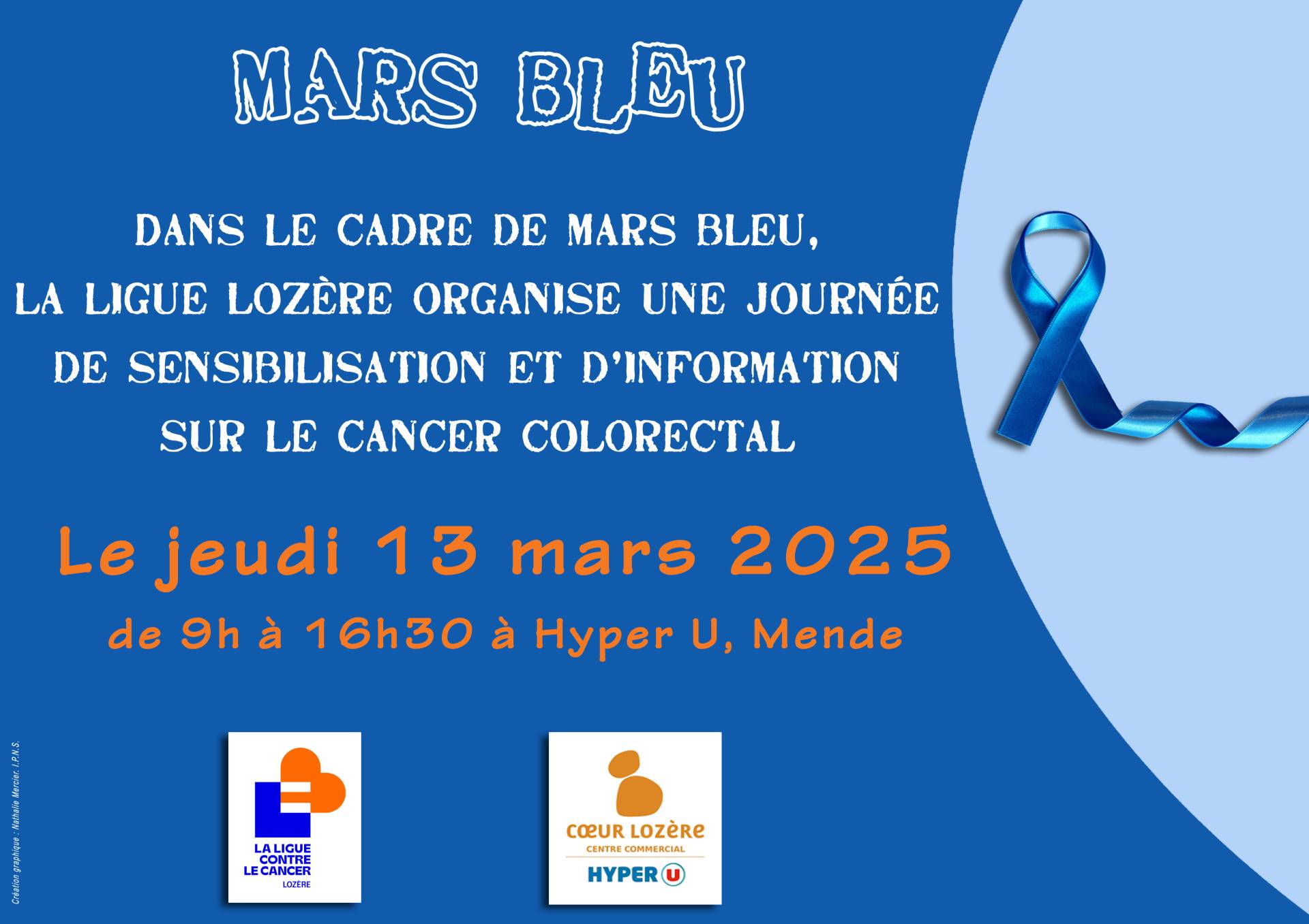 Mars bleu : Journée de sensibilisation