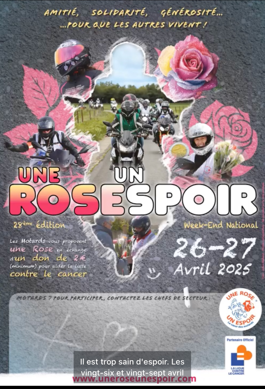 Une Rose, un Espoir