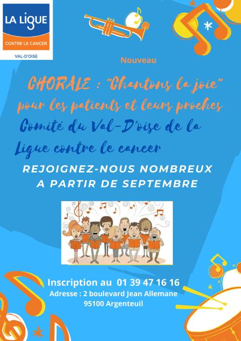 Affiche chorale comité