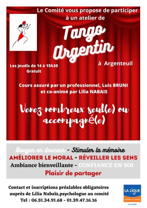 Affiche Tango Argentin