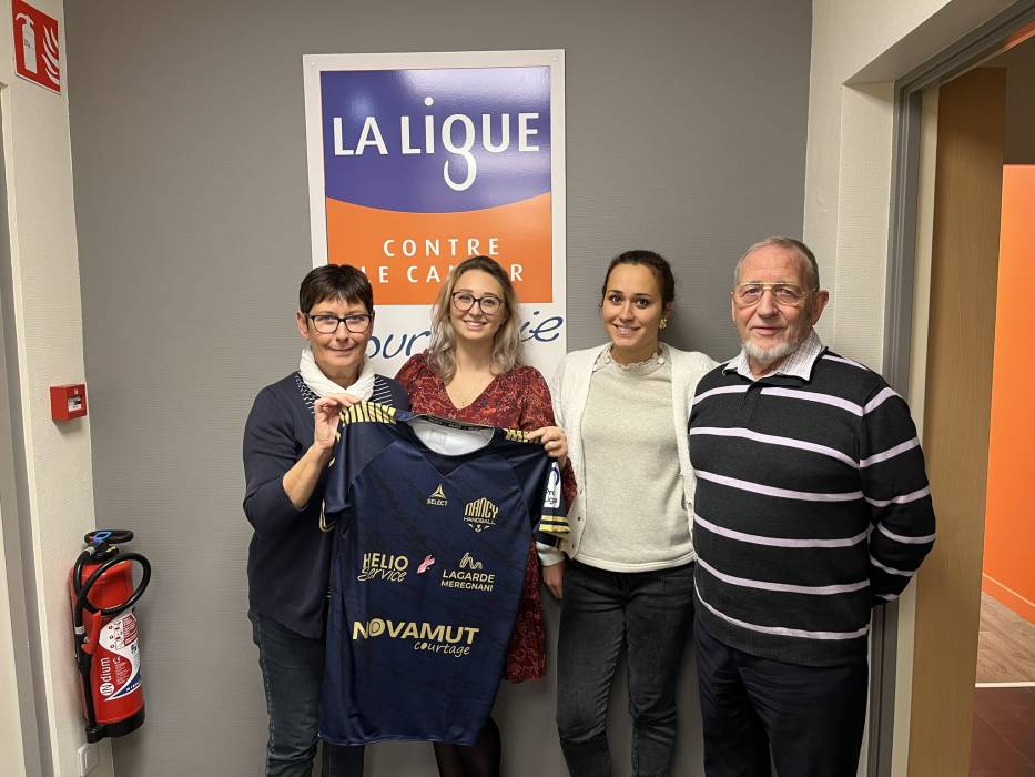 Match entre Nancy Handball et Caen