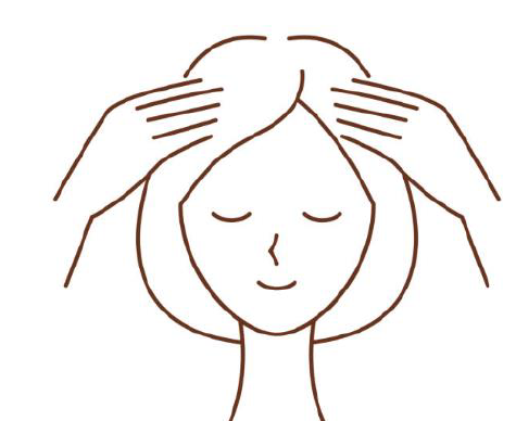 Soins et massages crâniens assis