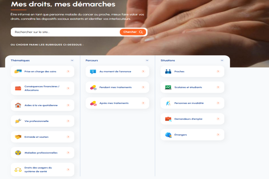 Droits et démarches