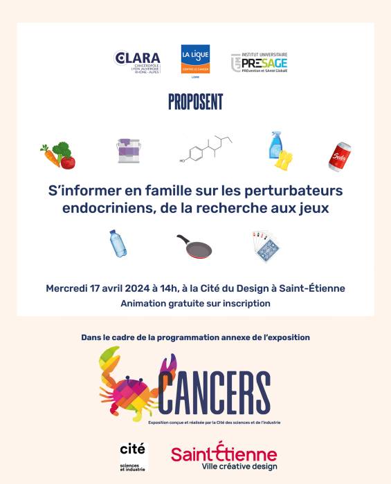 info perturbateurs endocriniens - expo cancers
