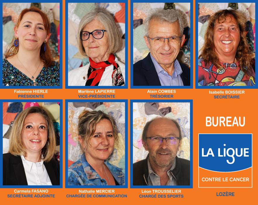 Bureau de la Ligue contre le cancer - comité Lozère