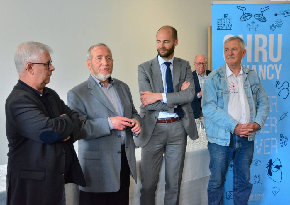 Inauguration du tout nouveau scanner de lames histologiques au CHRU de Nancy. Inauguration du tout nouveau scanner de lames histologiques au CHRU de Nancy.