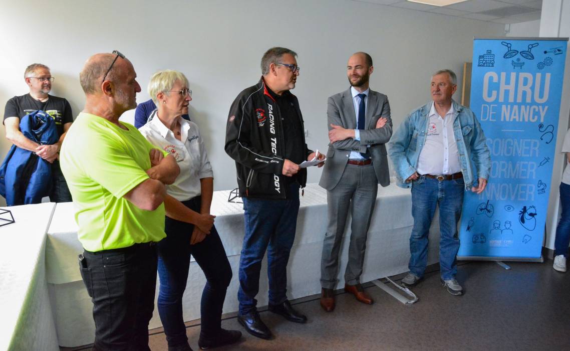 Inauguration du tout nouveau scanner de lames histologiques au CHRU de Nancy.
