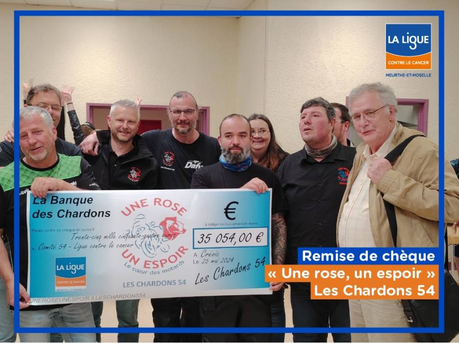 « Une rose, un espoir » LES CHARDONS 54]