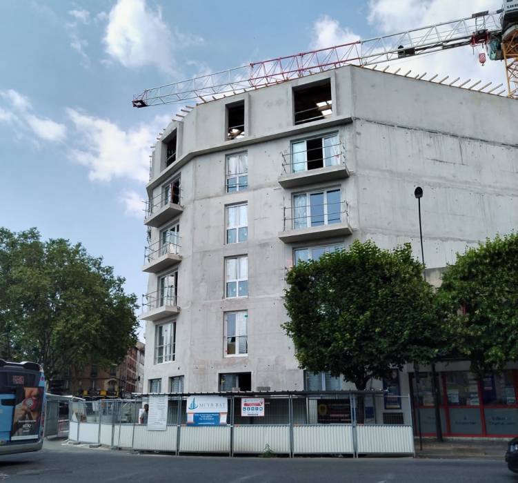 Les travaux avancent bien Immeuble siège du Comité