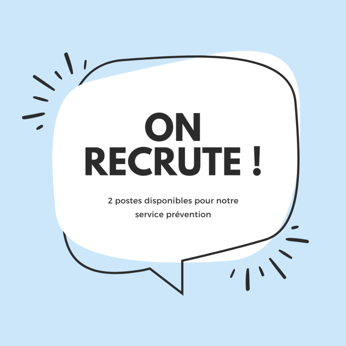 Recrutement prévention