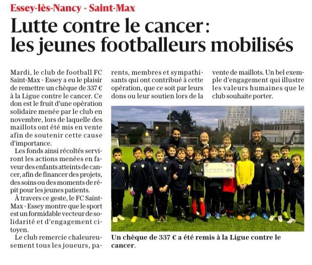 Club de football FC Saint-Max - Essey