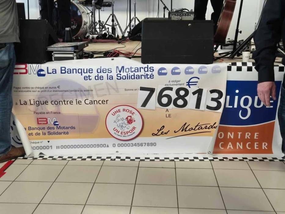 Remise de chèque 2025 | Une Rose Un Espoir Secteur Pays-Haut