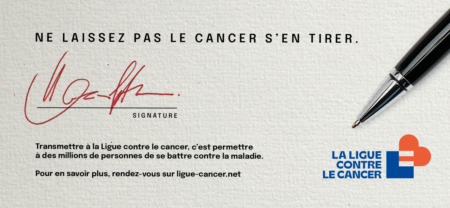 Ne laissez pas le cancer s'en tirer !