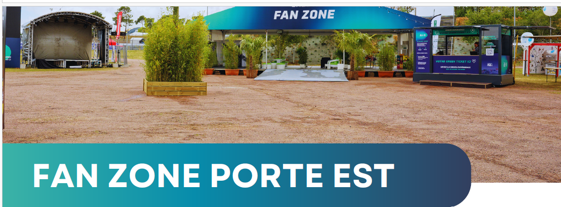 Fan zone porte Est