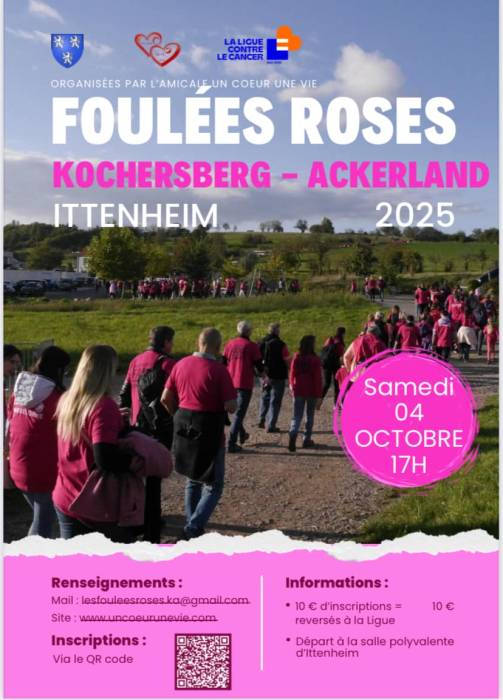 Les Foulées Roses 2025