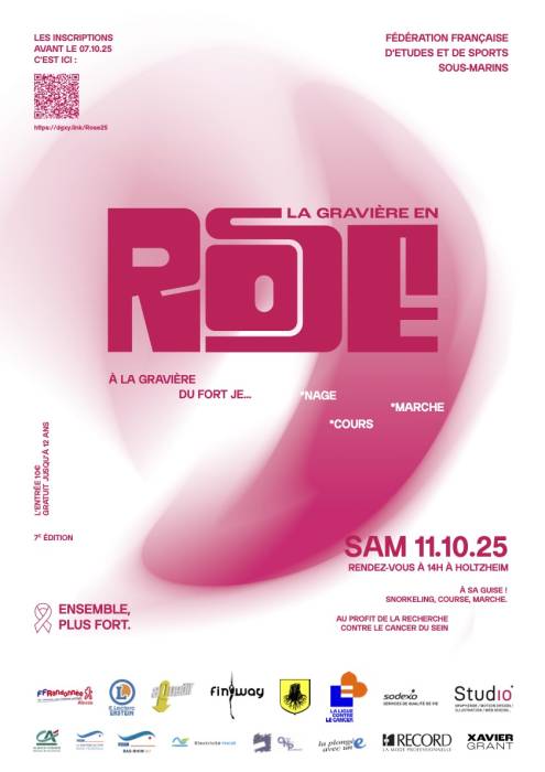 Gravière en rose 2025