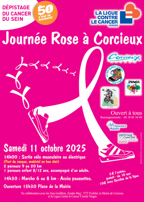 Journée Rose à Corcieux