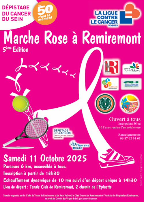 Marche Rose à Remiremont