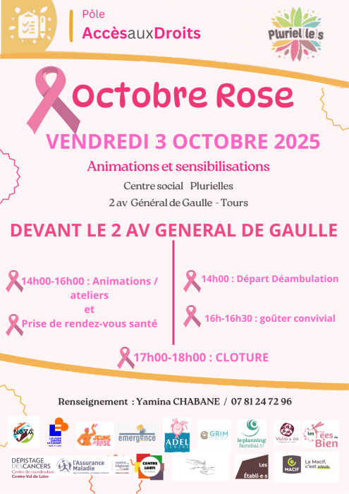 Octobre Rose - Association Plurielles