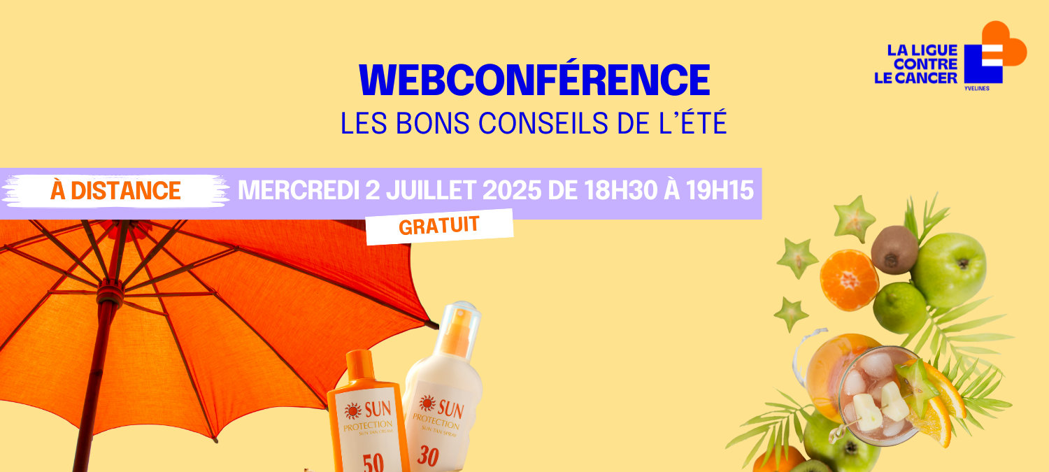 Web conférence Les bons conseils de l'été