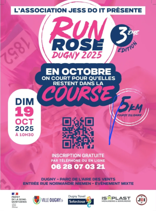 Dugny run rose 2025