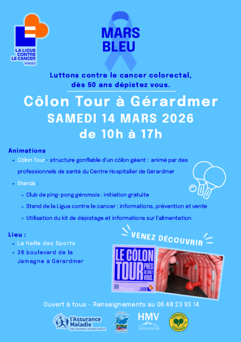 flyer colon tour gérardmer