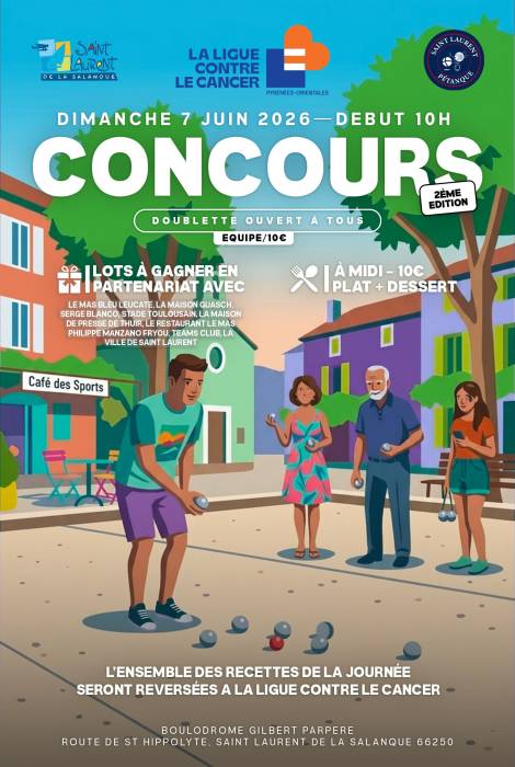 Concours pétanque