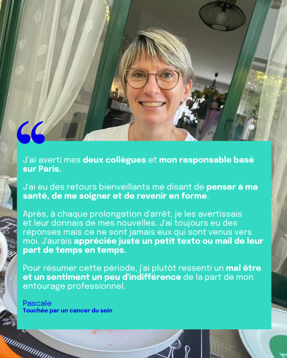 Témoignage Pascale