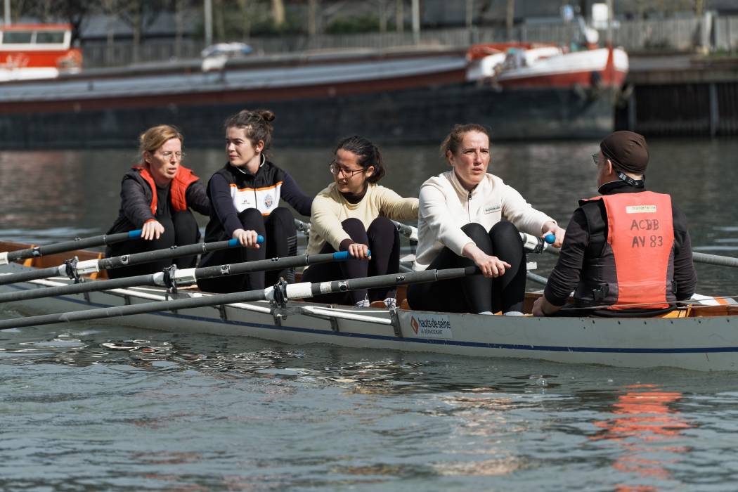 Aviron sur la seine