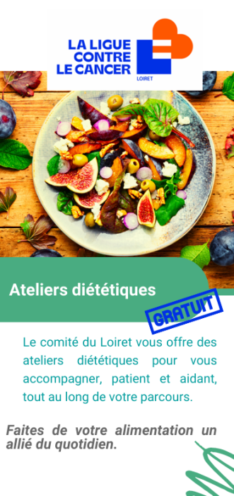 Affiche atelier diététique