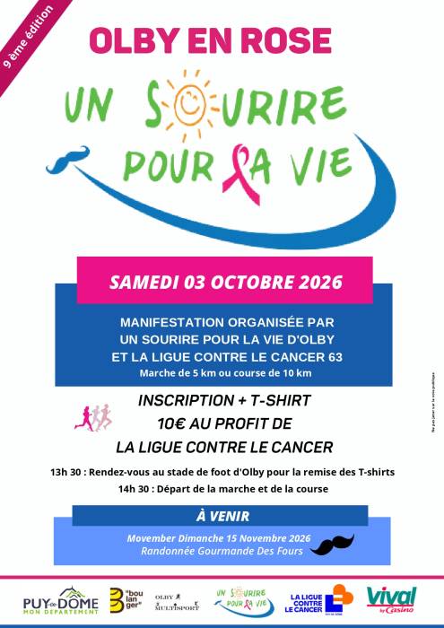 Affiche Olby en rose
