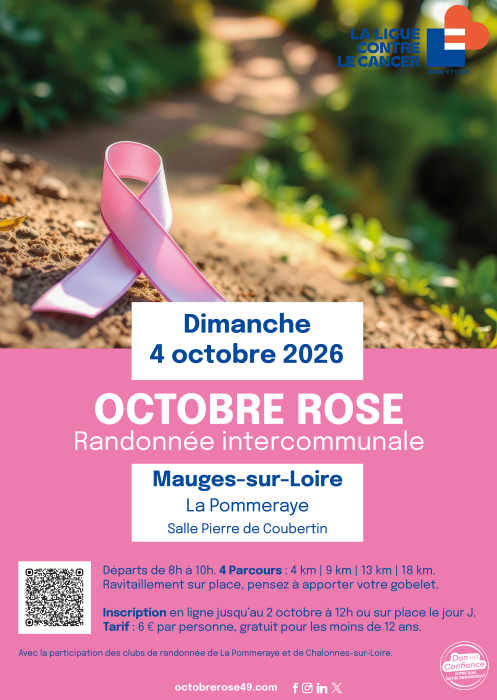 Randonnée Mauges sur Loire 2026