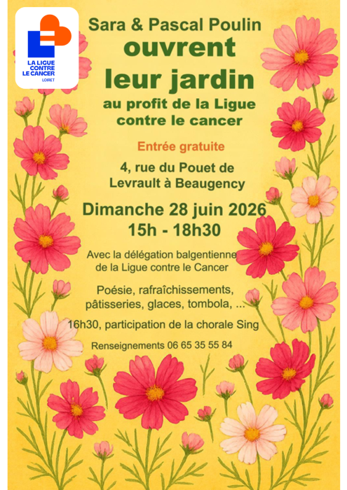 Sara Jardin ouvert 