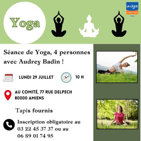 séance de yoga