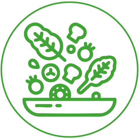 Assiette de légumes