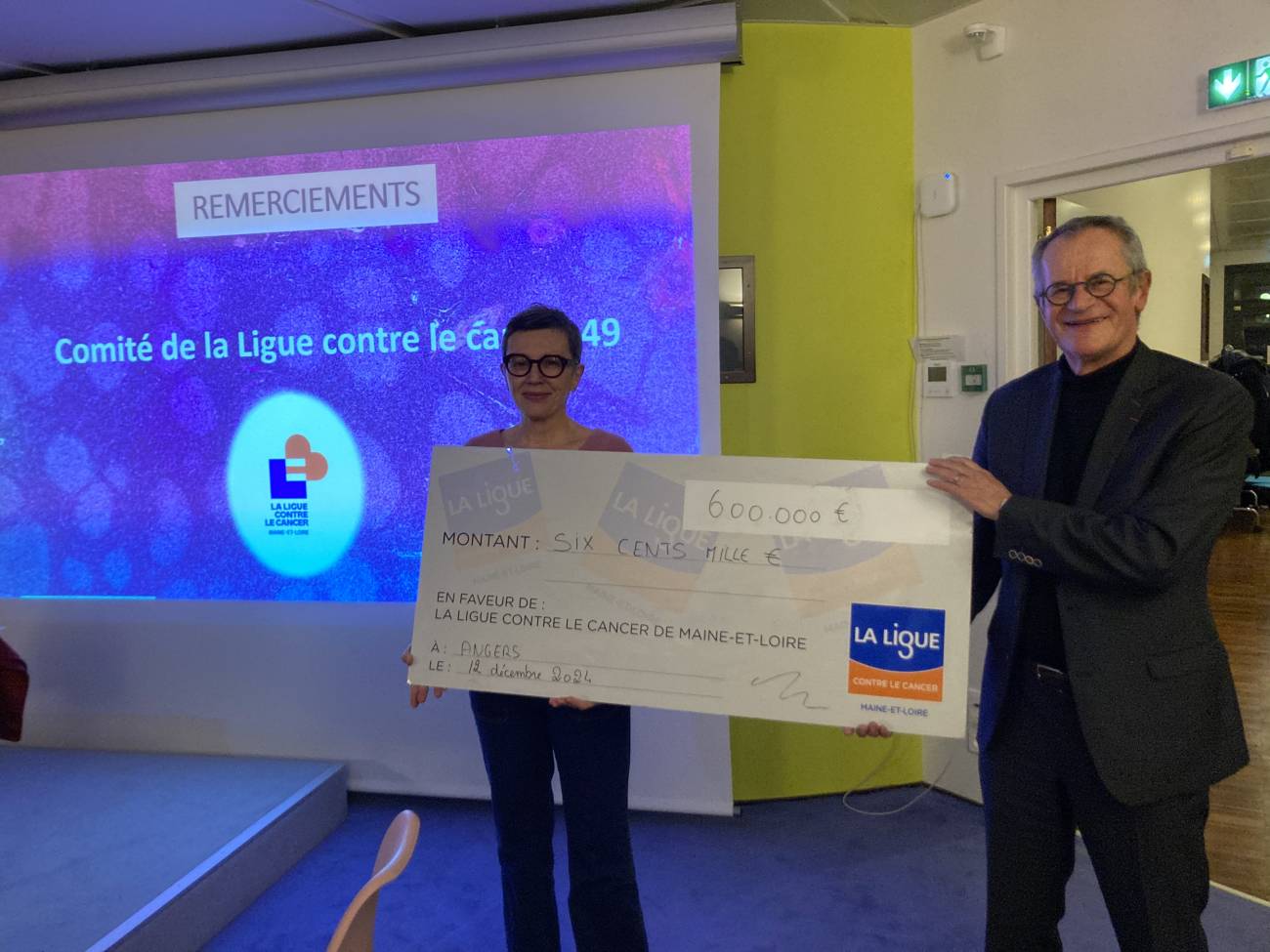 signature de la convention Chu Angers