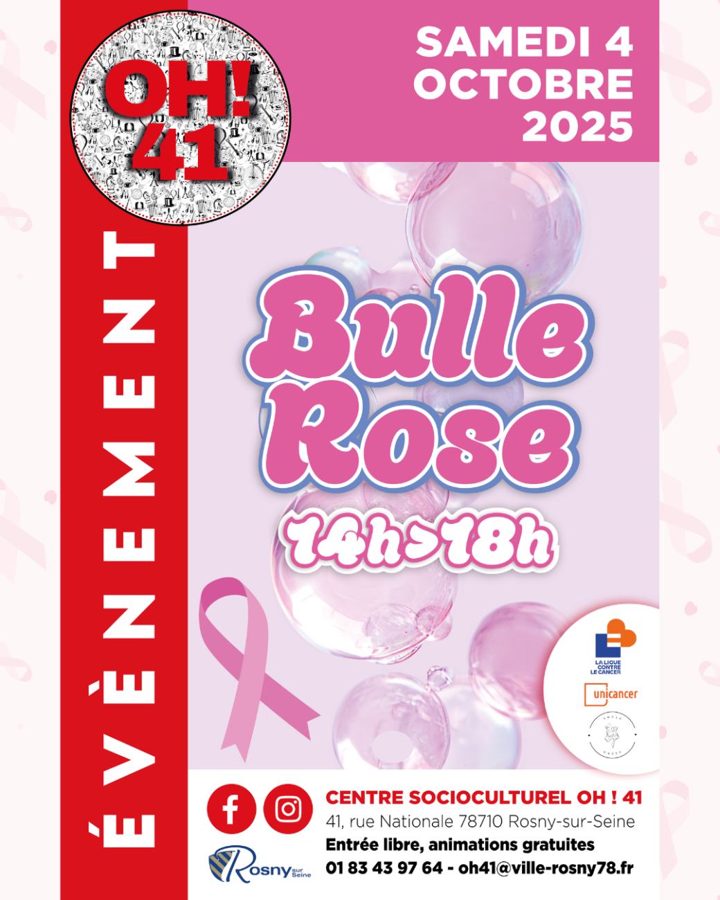 bulle rose
