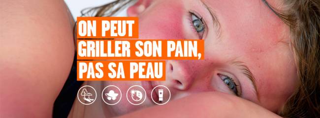 Campagne 2024 de la Ligue contre le cancer pour la prévention solaire 