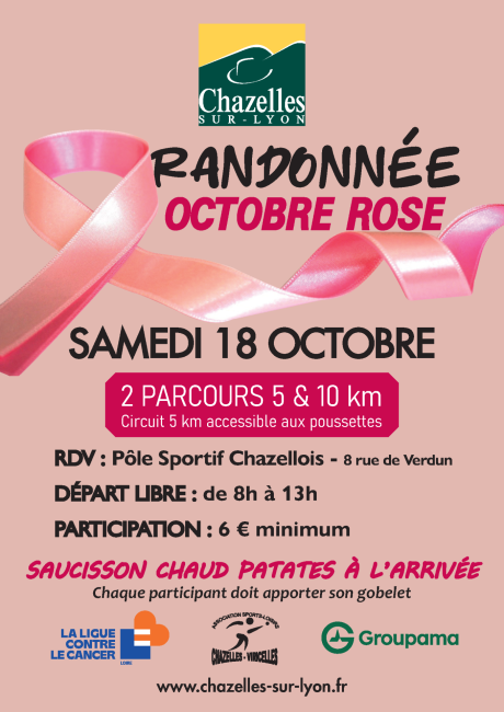 randonnée rose chazelles 18/10